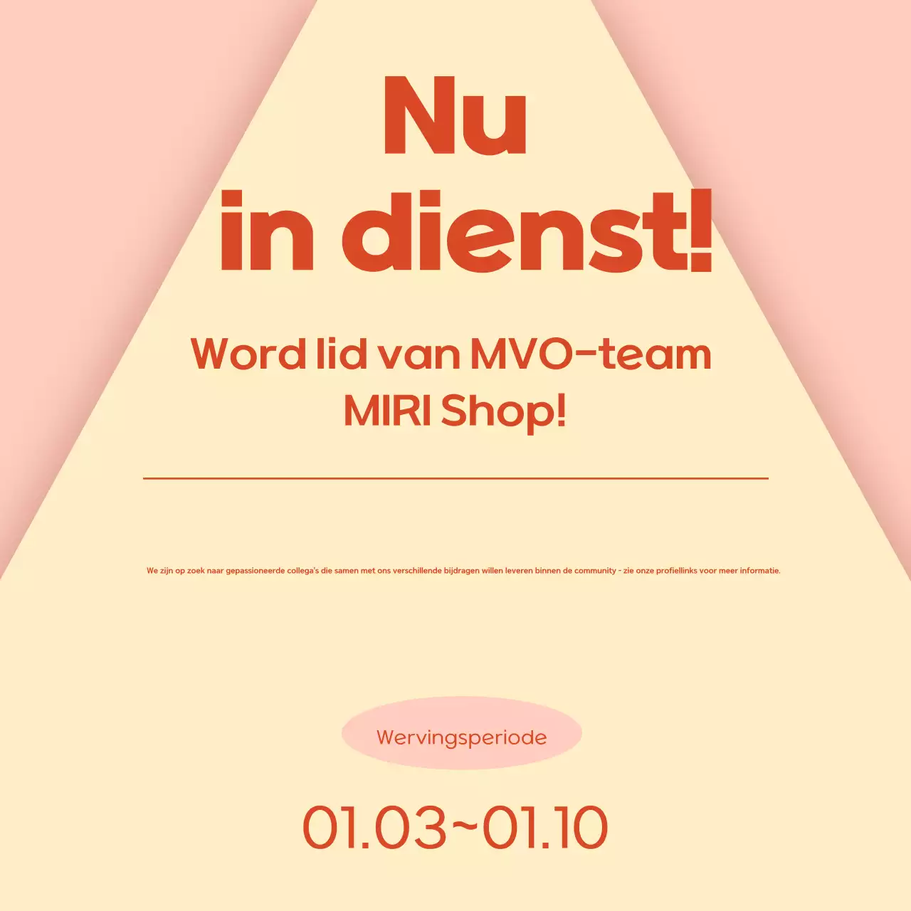 Beige standaard functieomschrijving wervingsbrief