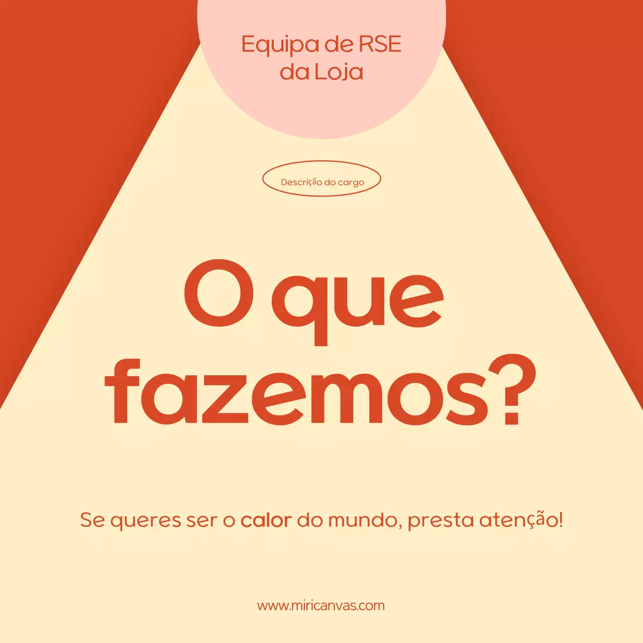 Carta de recrutamento de descrição de funções por defeito bege