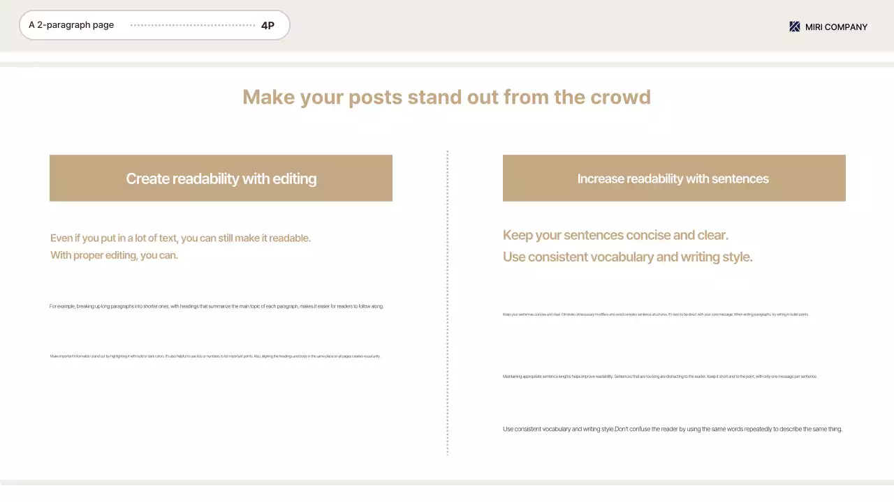 Beige Professional Office Guide Presentation