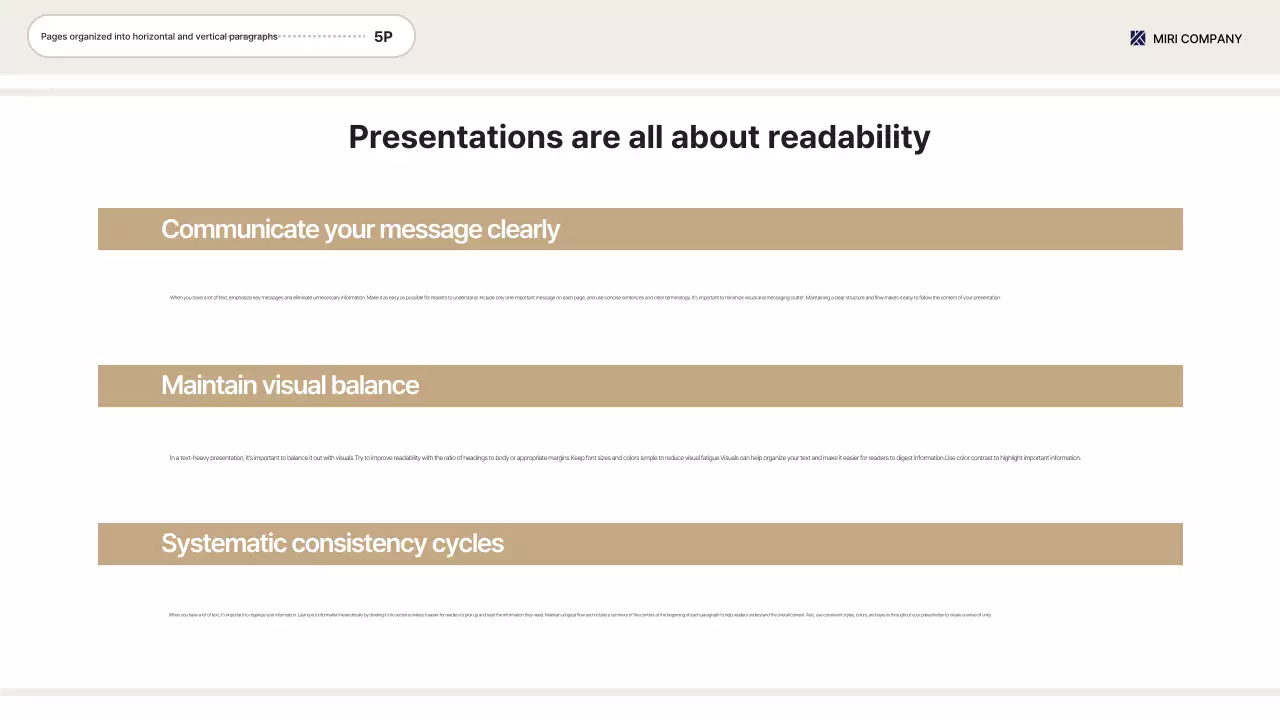 Beige Professional Office Guide Presentation