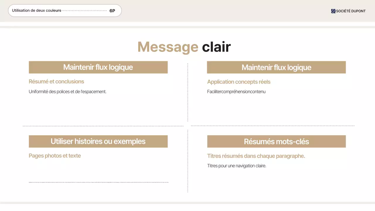 Fournir des informations sur le rapport beige par défaut sur le lieu de travail