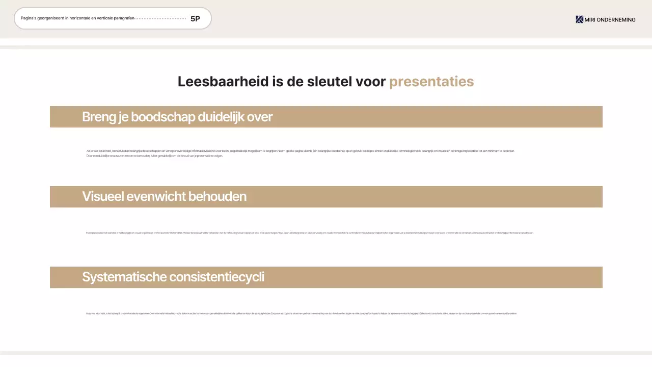 Beige standaardinformatie voor werkpleklijsten leveren
