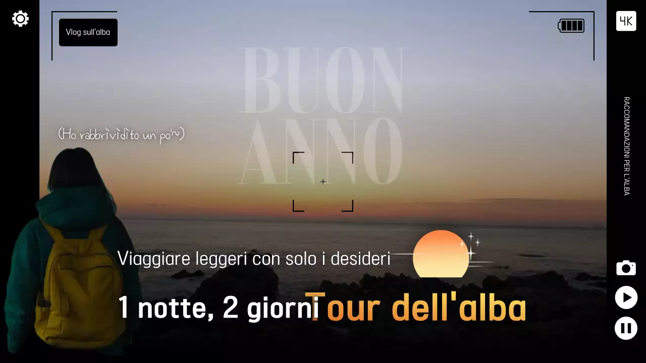 Pubblicità arancione di viaggi retro