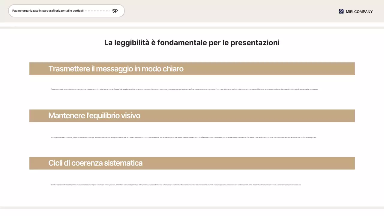 Consegna di informazioni predefinite beige sul luogo di lavoro