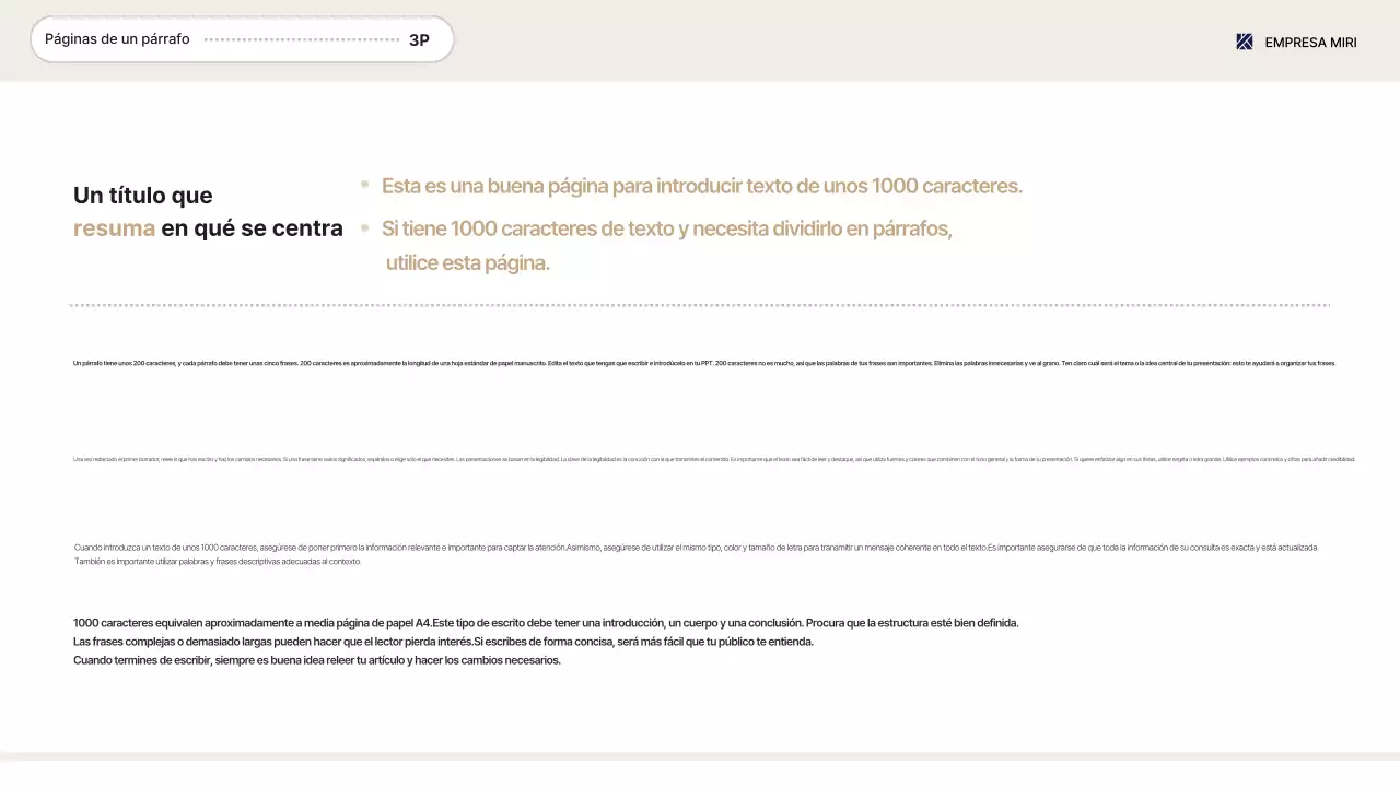 Entrega de información por defecto sobre el lugar de trabajo