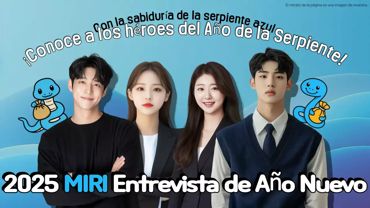 Promover una entrevista sencilla de color azul claro