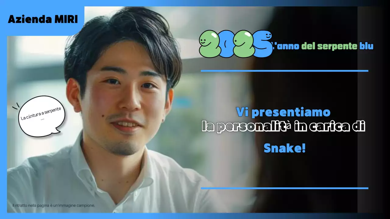 Promuovete il vostro personaggio blu moderno