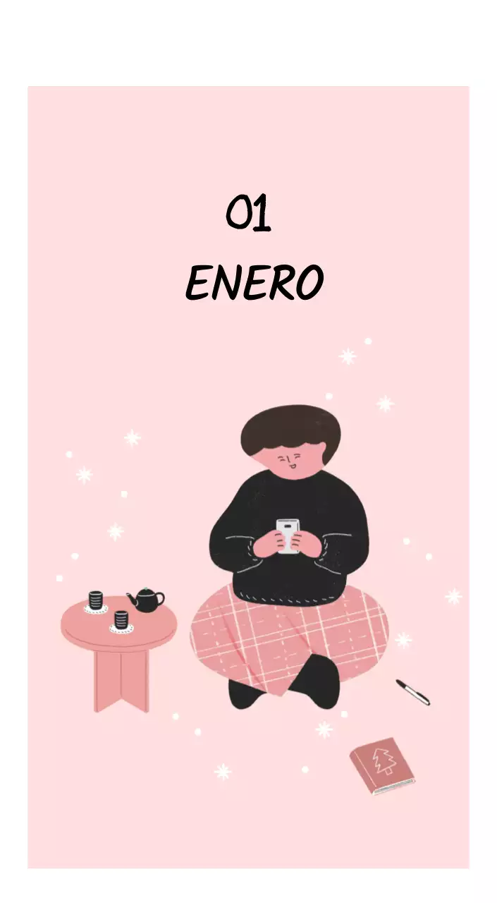 Un concepto de ilustración cotidiano, colorido y simpático