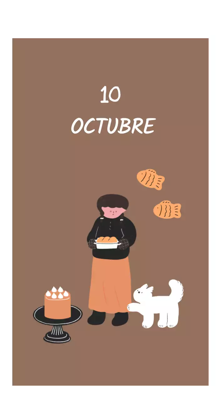 Un concepto de ilustración cotidiano, colorido y simpático