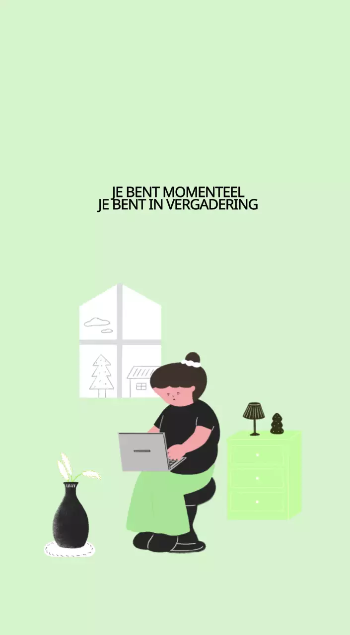 Een kleurrijk en schattig alledaags illustratieconcept