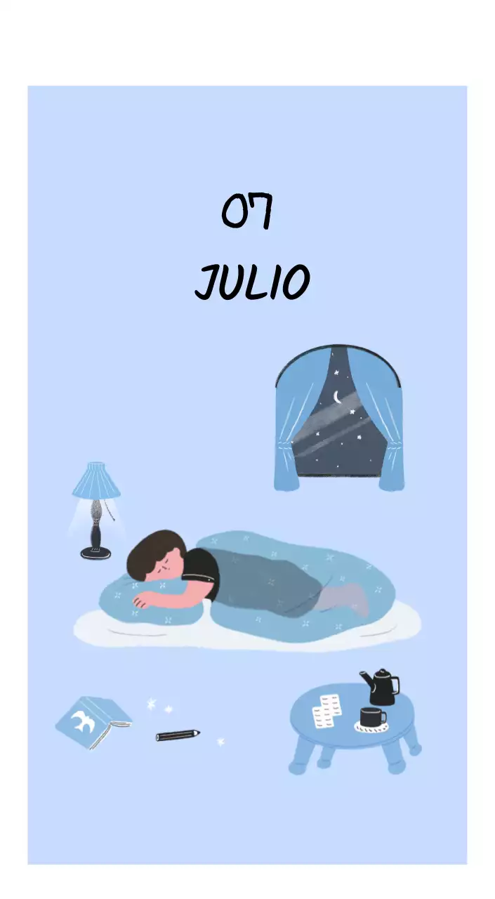 Un concepto de ilustración cotidiano, colorido y simpático