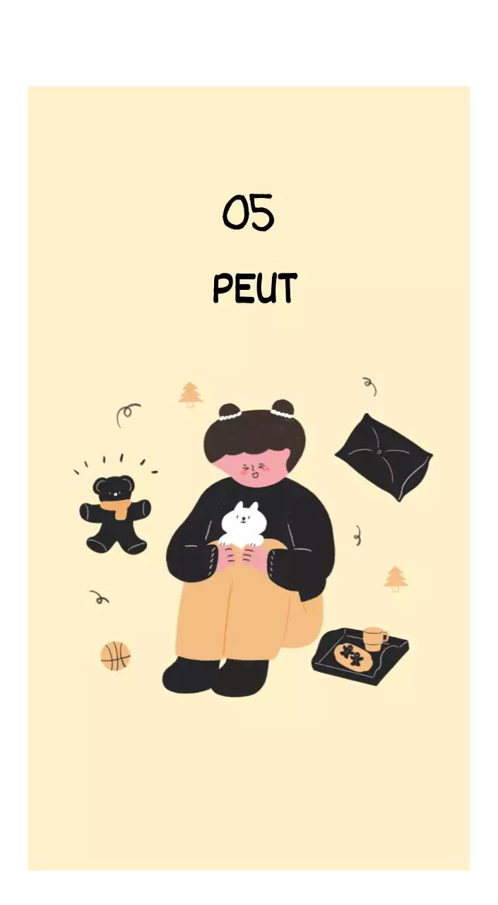 Un concept d'illustration coloré et mignon pour le quotidien