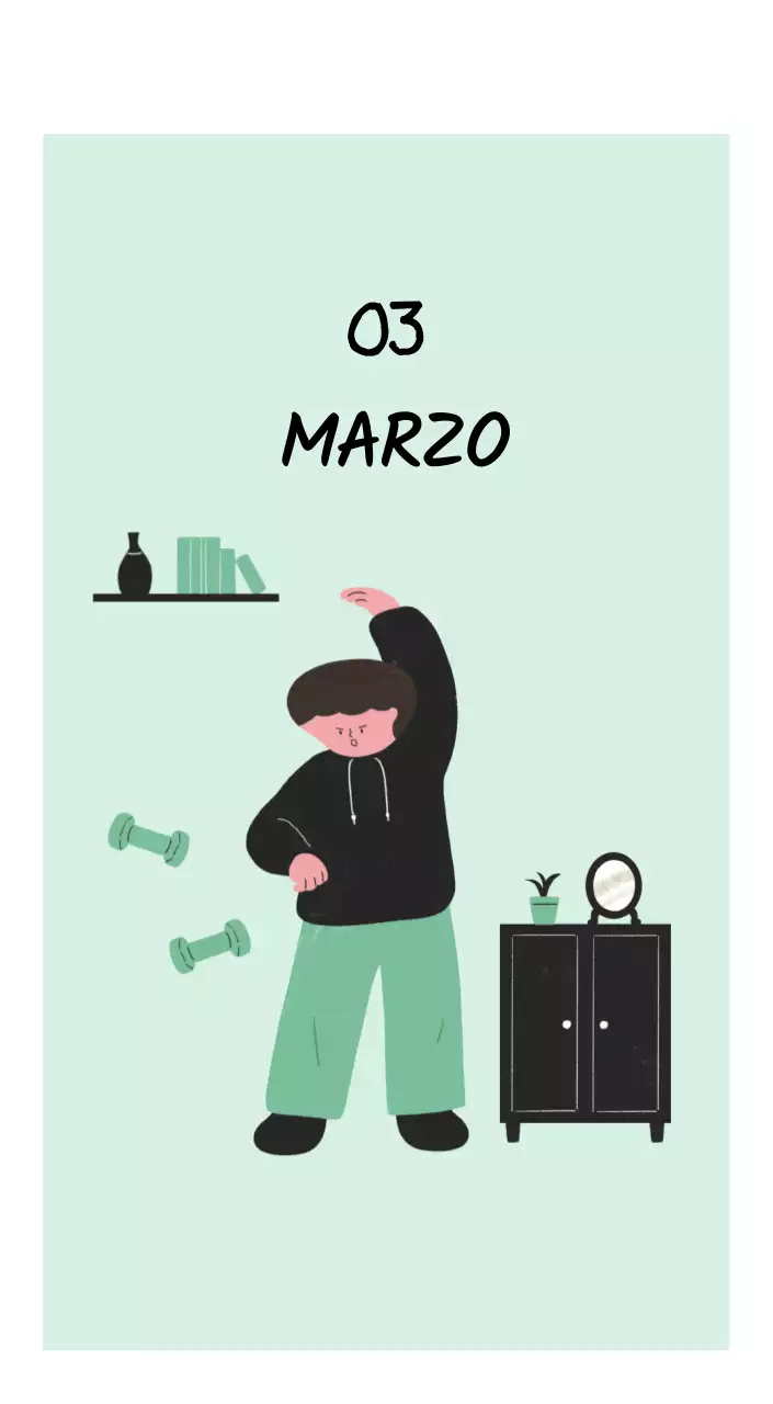 Un concepto de ilustración cotidiano, colorido y simpático