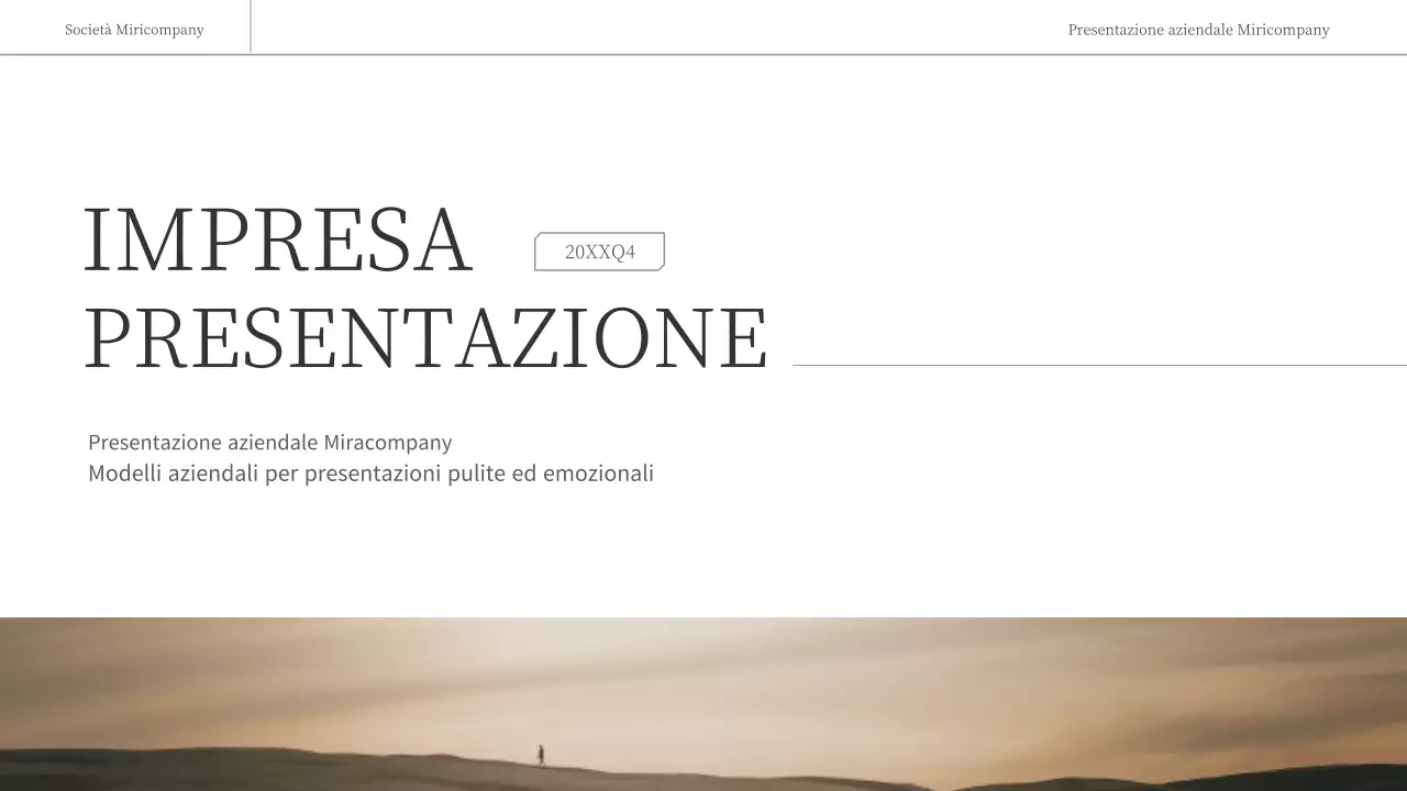 Una relazione d'affari semplice ed emozionale in bianco e marrone