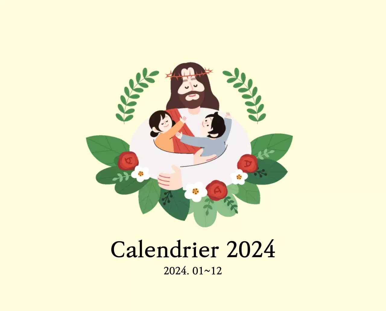 Des églises avec de jolies illustrations aux couleurs chaudes