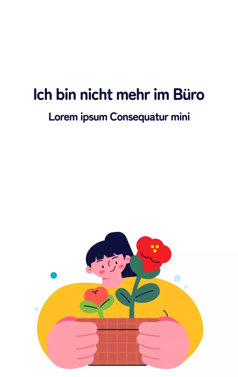 Mit farbenfrohen Illustrationen von Menschen und dem Planeten wird die Weihnachtszeit gefeiert.