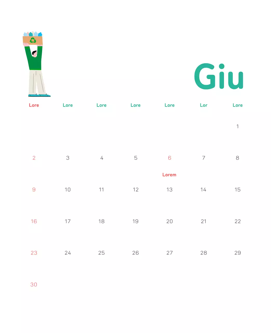 Una fondazione sociale che celebra le festività natalizie con illustrazioni colorate di persone e del pianeta.