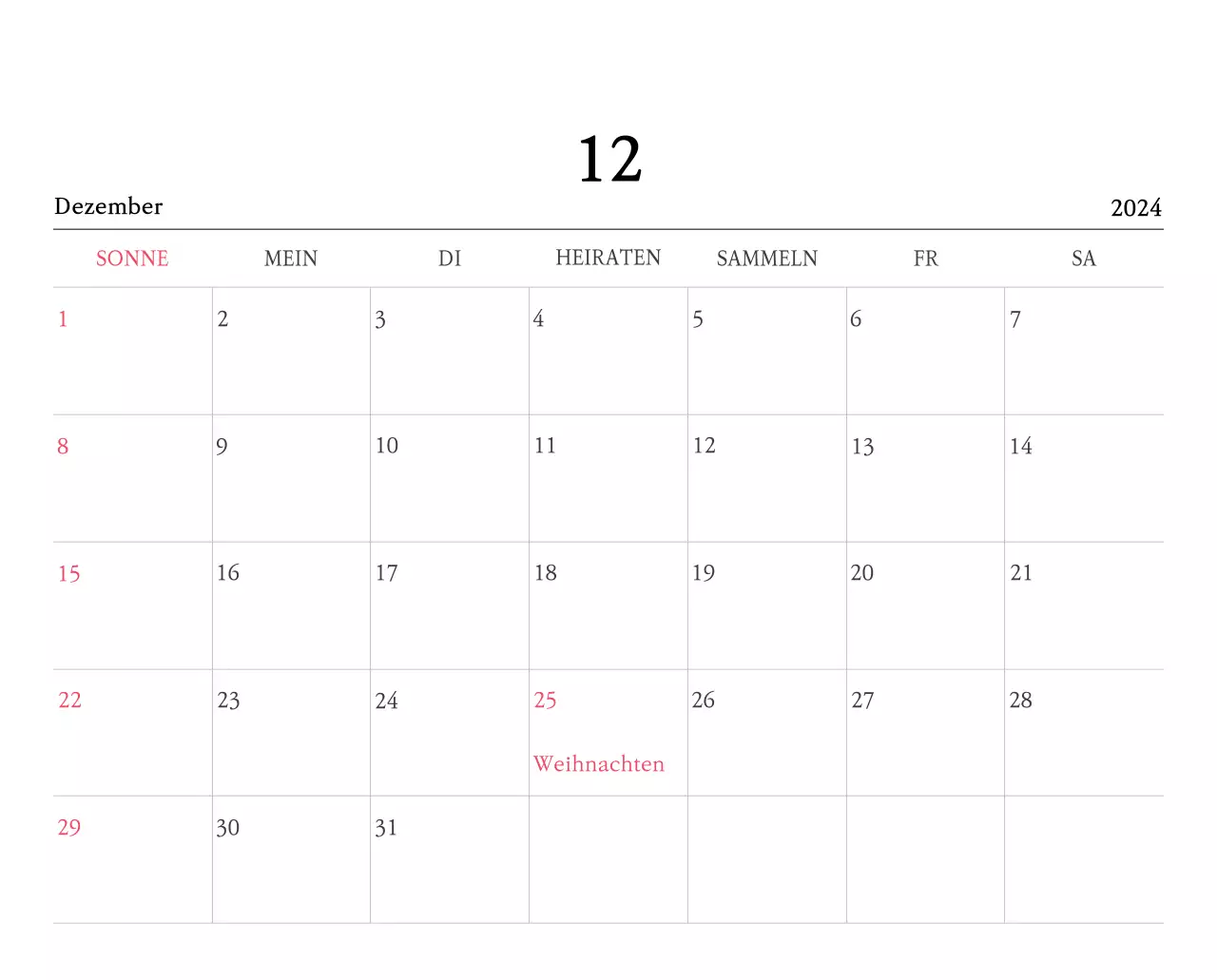 Kirchen mit niedlichen Illustrationen in warmen Farben