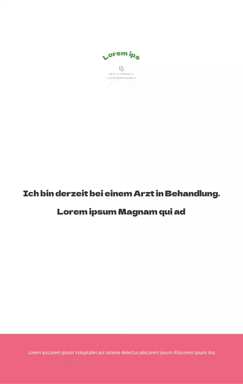 Ein festliches Krankenhaus mit Illustrationen zum Thema Gesundheit und Familie und farbenfrohen Akzenten