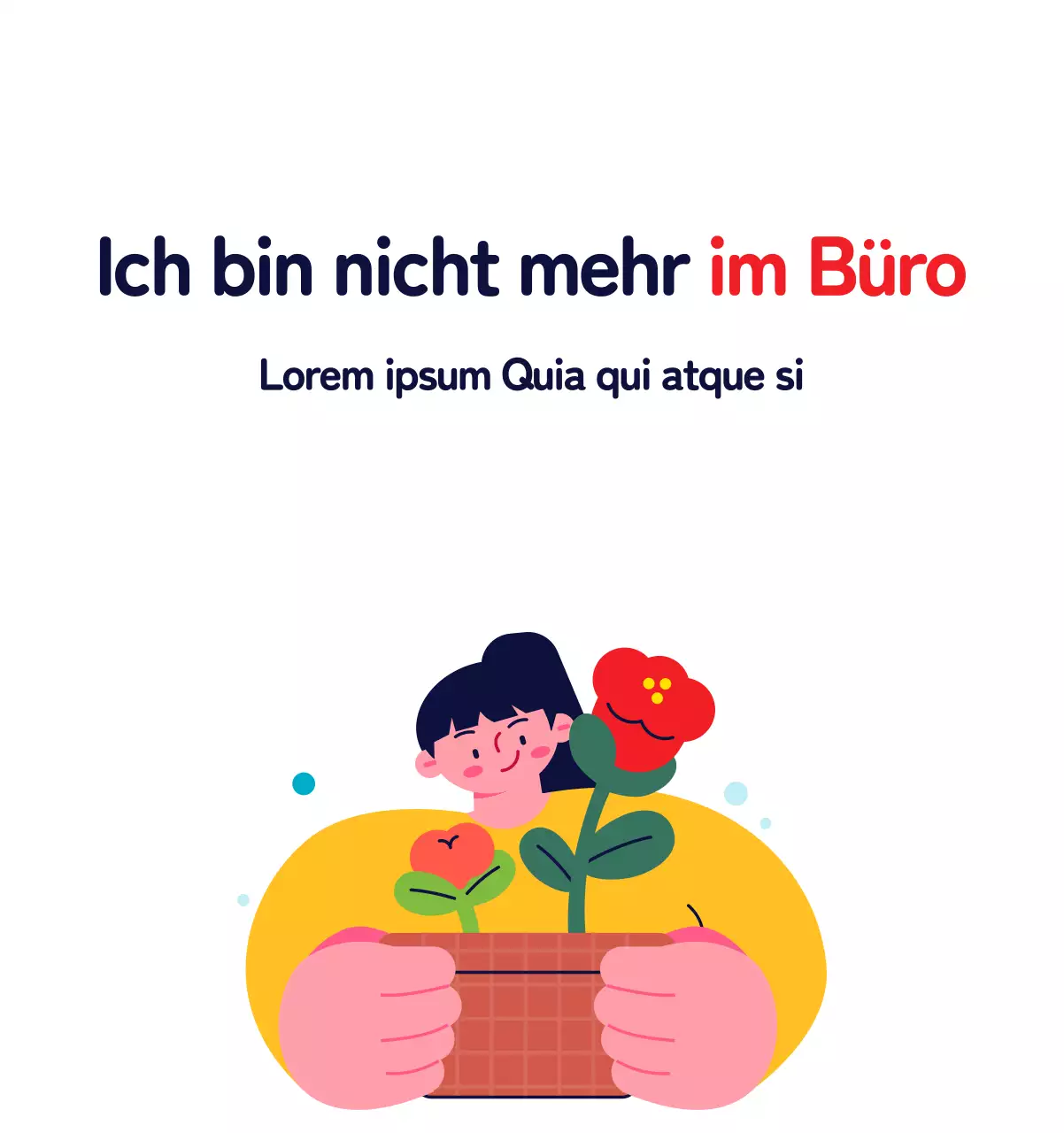 Mit farbenfrohen Illustrationen von Menschen und dem Planeten wird die Weihnachtszeit gefeiert.