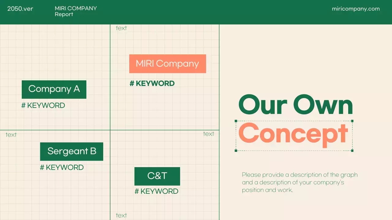 그린 모던 비즈니스 프레젠테이션