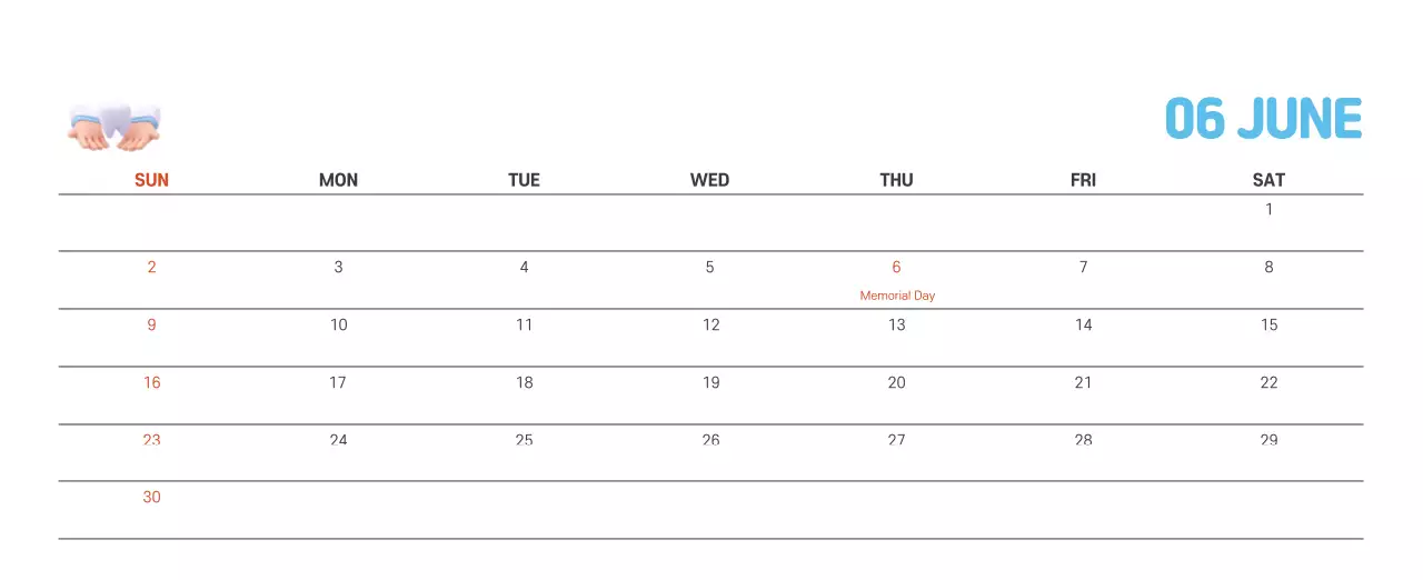 Holiday hospitals with cute illustrations and colorful accents related to health and family.