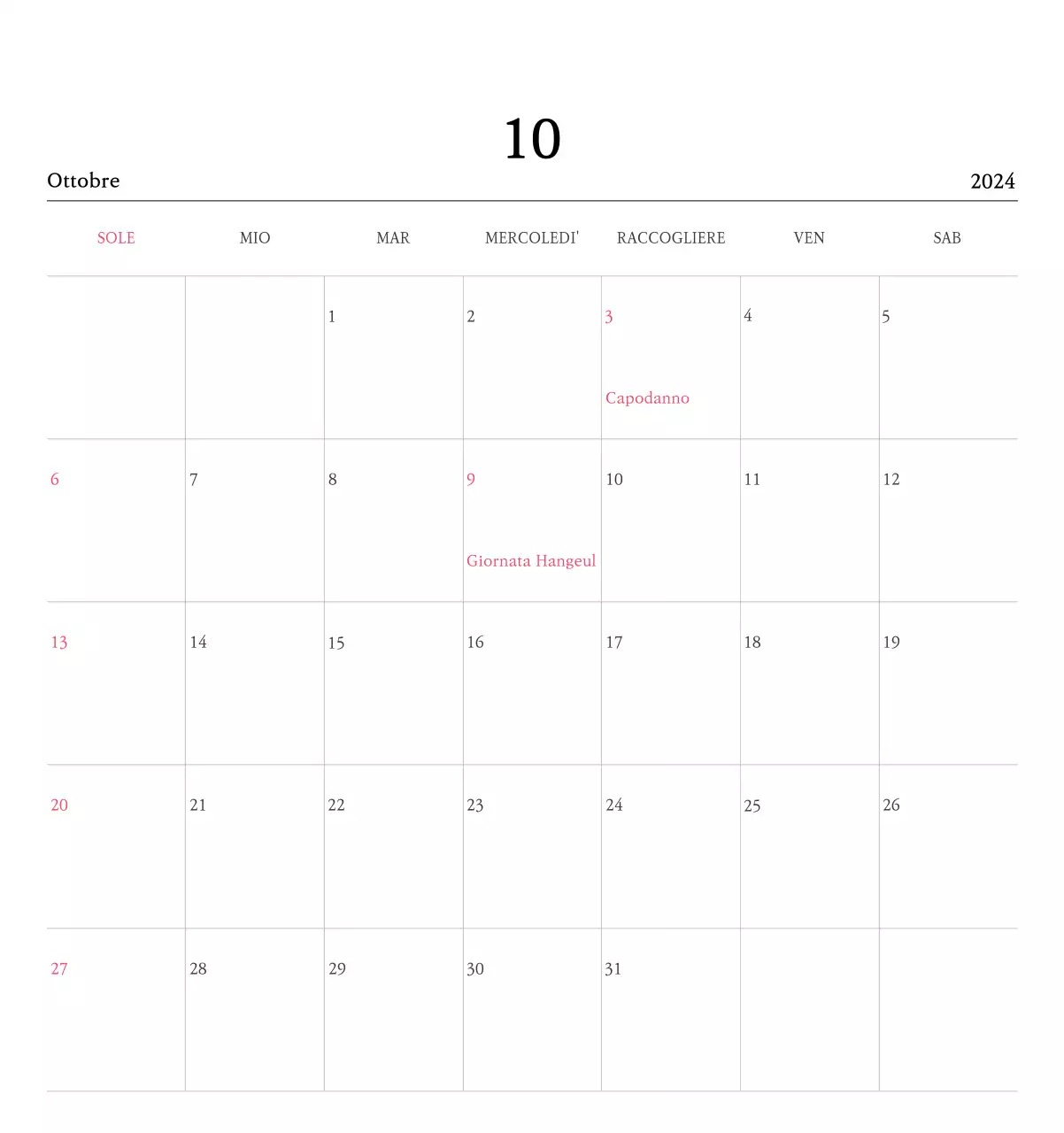 Chiese con simpatiche illustrazioni dai colori caldi