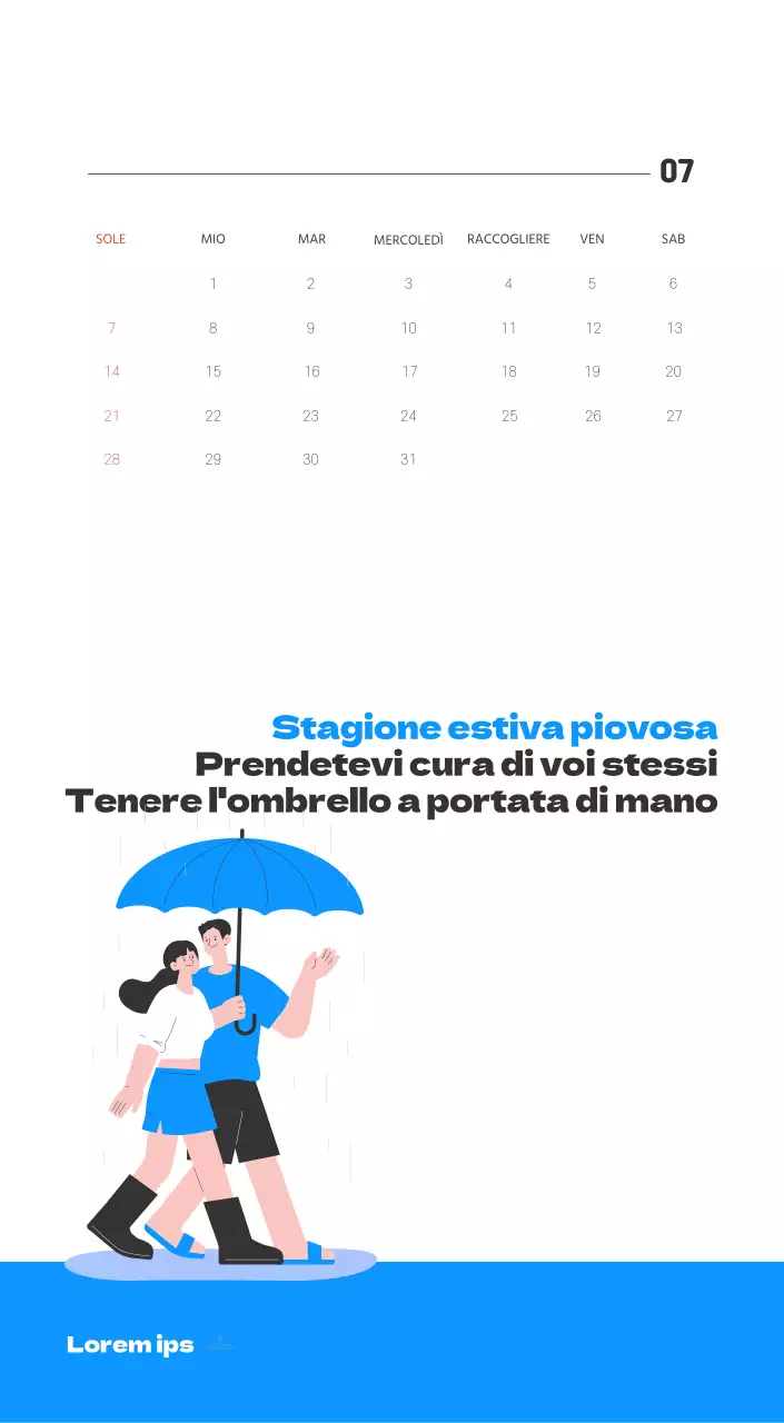 Un ospedale festivo con illustrazioni a tema salute e famiglia e accenti colorati