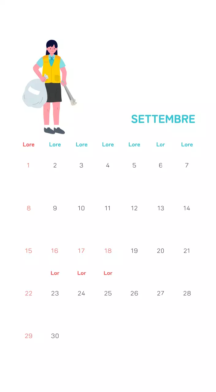 Celebrazione delle festività natalizie con illustrazioni colorate di persone e del pianeta.