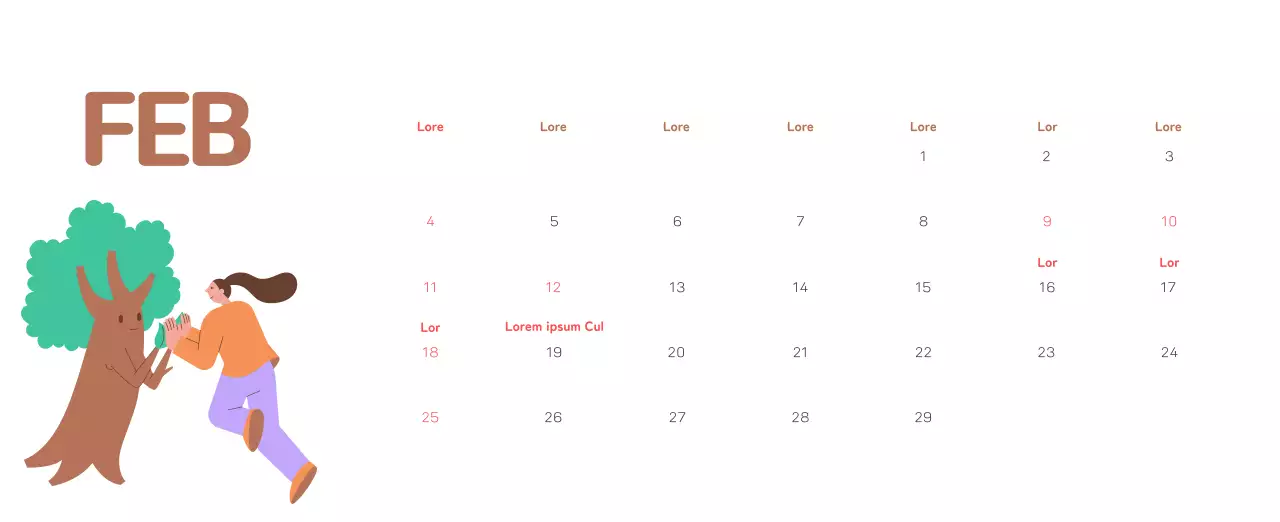 Mit farbenfrohen Illustrationen von Menschen und dem Planeten wird die Weihnachtszeit gefeiert.