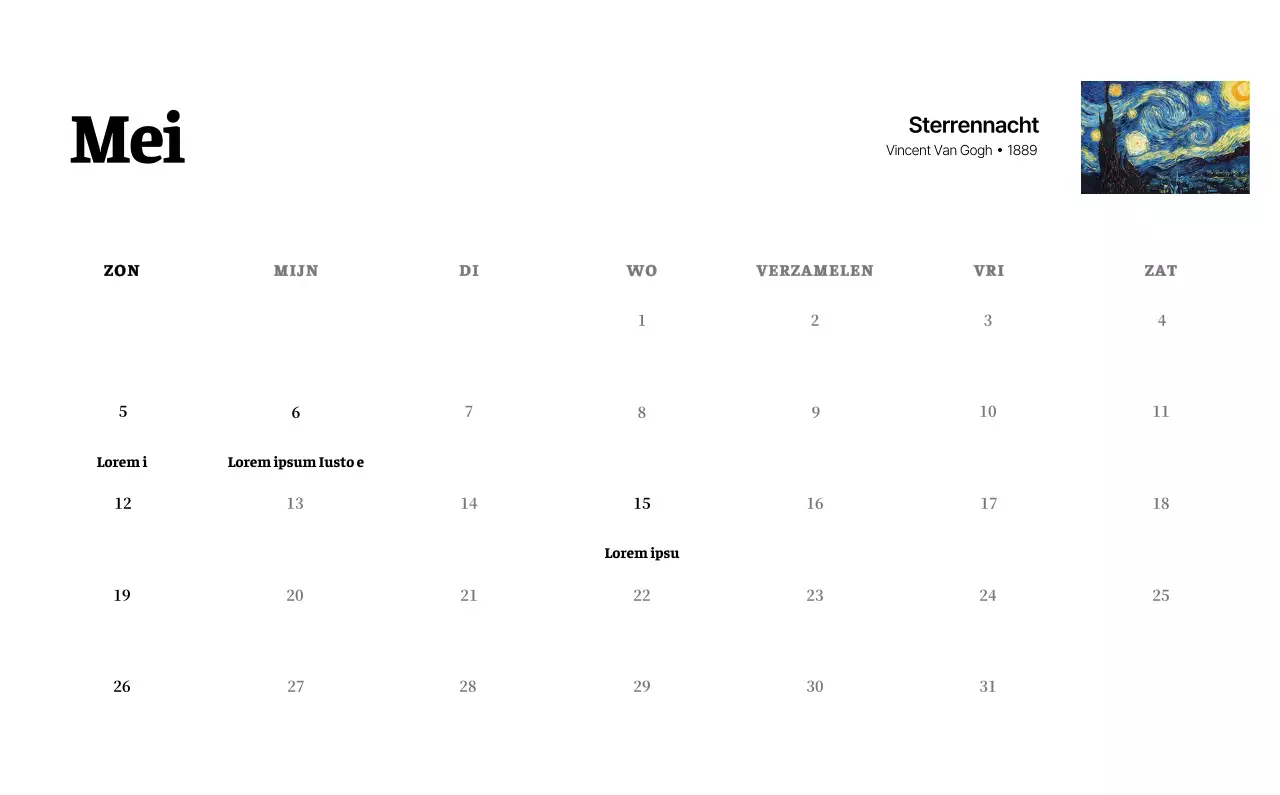 Een eenvoudig, klassiek meesterwerk in zwart en grijs