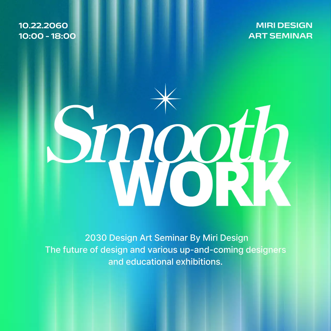 Green Modern Design Seminar Instagram Carousel