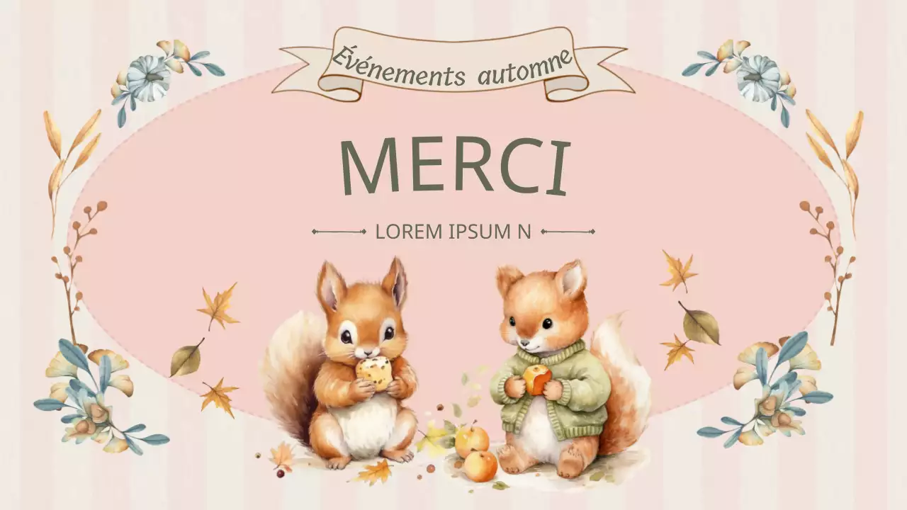 Planificateur de marché aux puces classique d'automne en rose et kaki