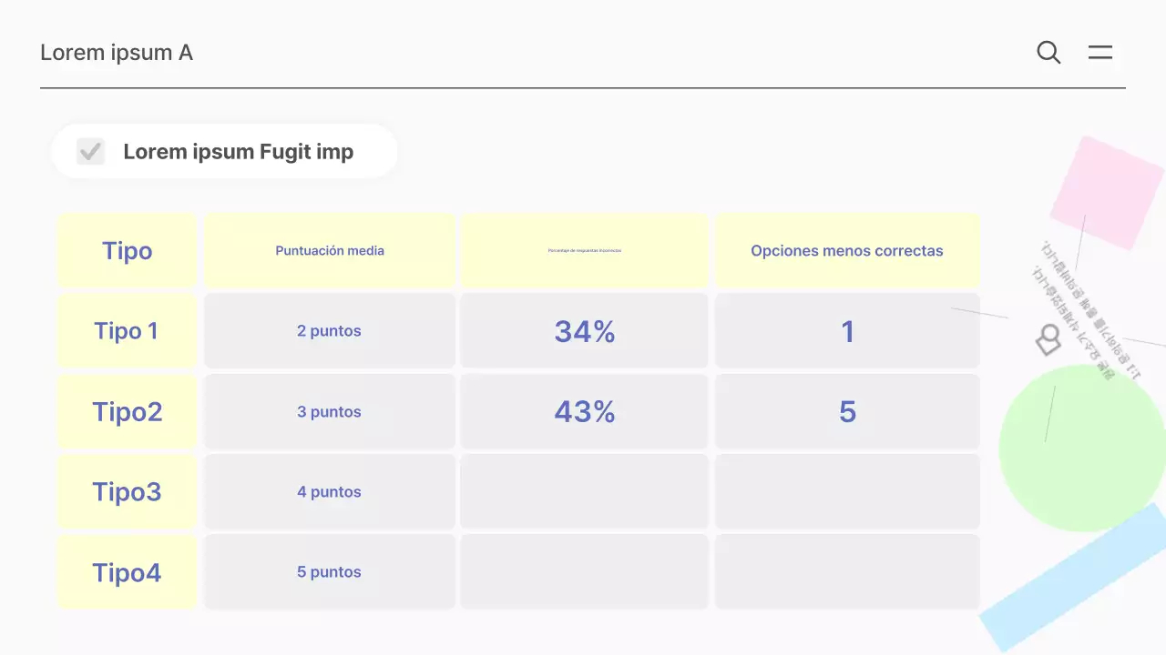 Recursos escolares de matemáticas sencillas en blanco y menta
