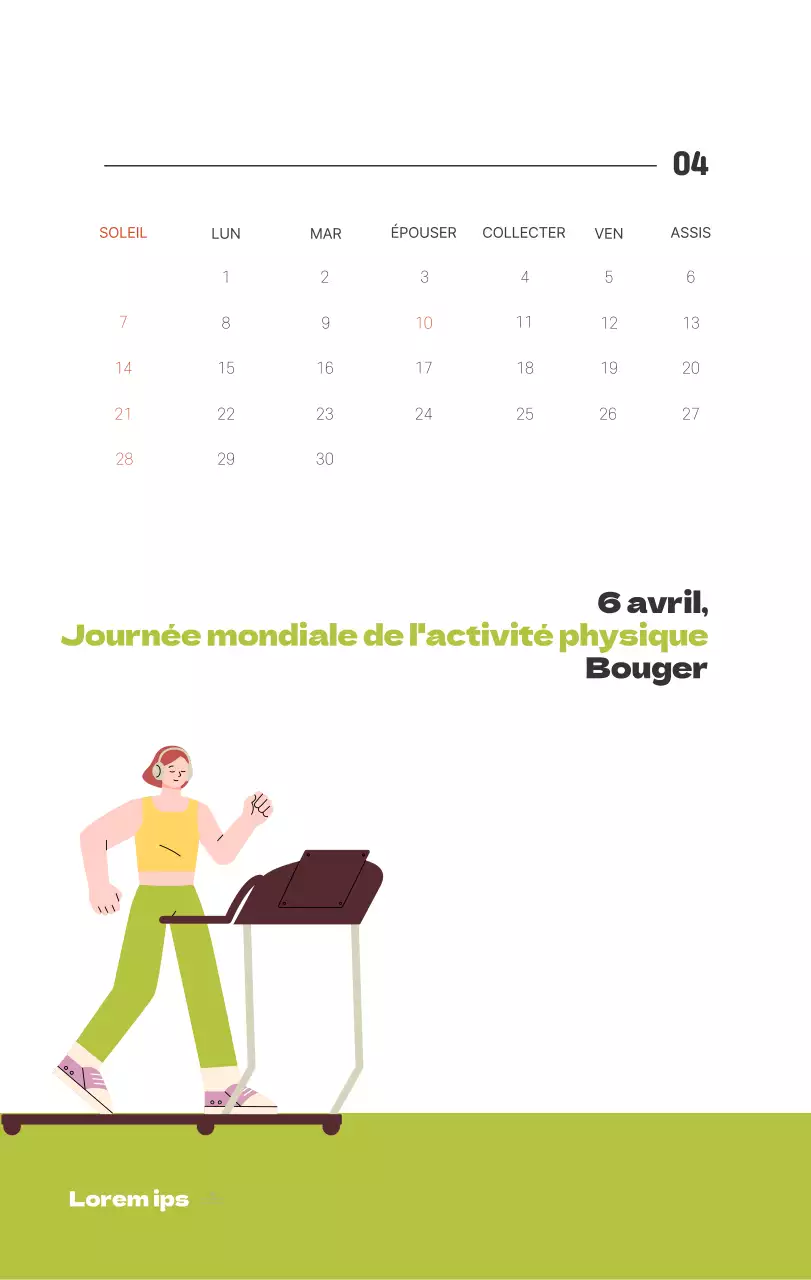 Un hôpital festif avec des illustrations sur le thème de la santé et de la famille et des accents colorés.