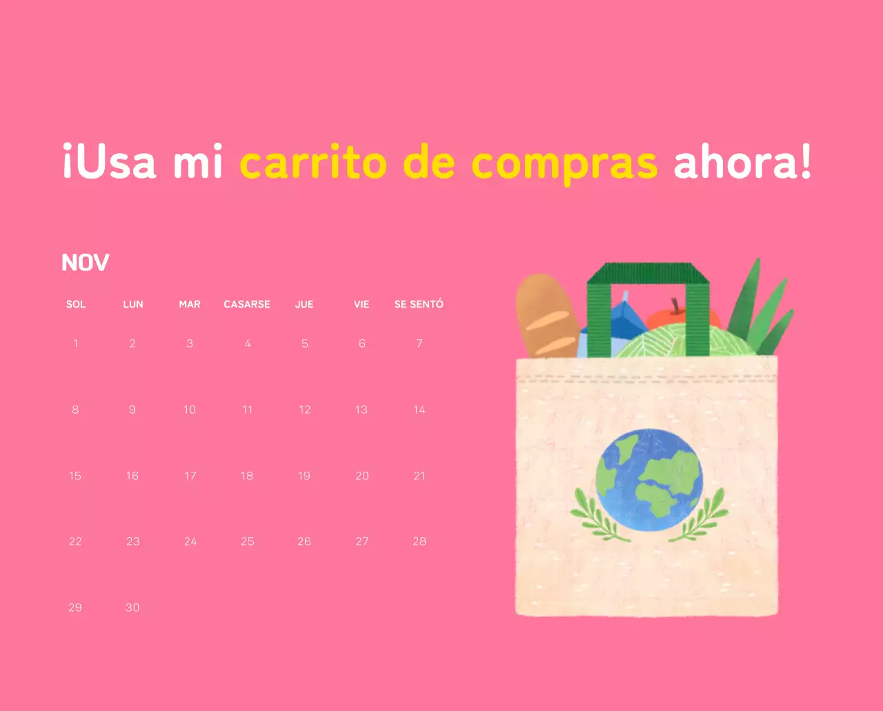 Celebra las fiestas navideñas con coloridas ilustraciones sobre las personas y el planeta.