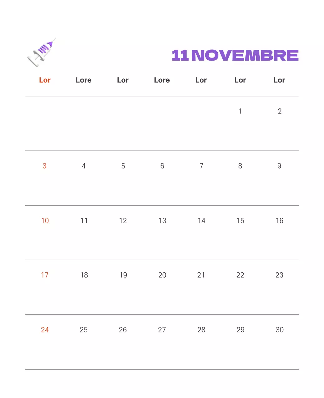 Un ospedale festivo con illustrazioni a tema salute e famiglia e accenti colorati