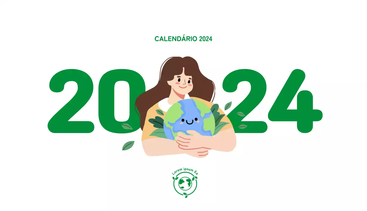 Celebrar a época festiva com ilustrações coloridas de pessoas e do planeta.