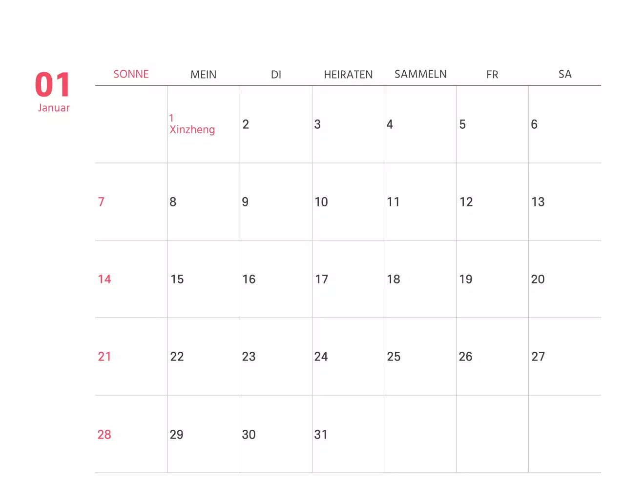 Saubere Linie Illustration auf einem lila Hintergrund