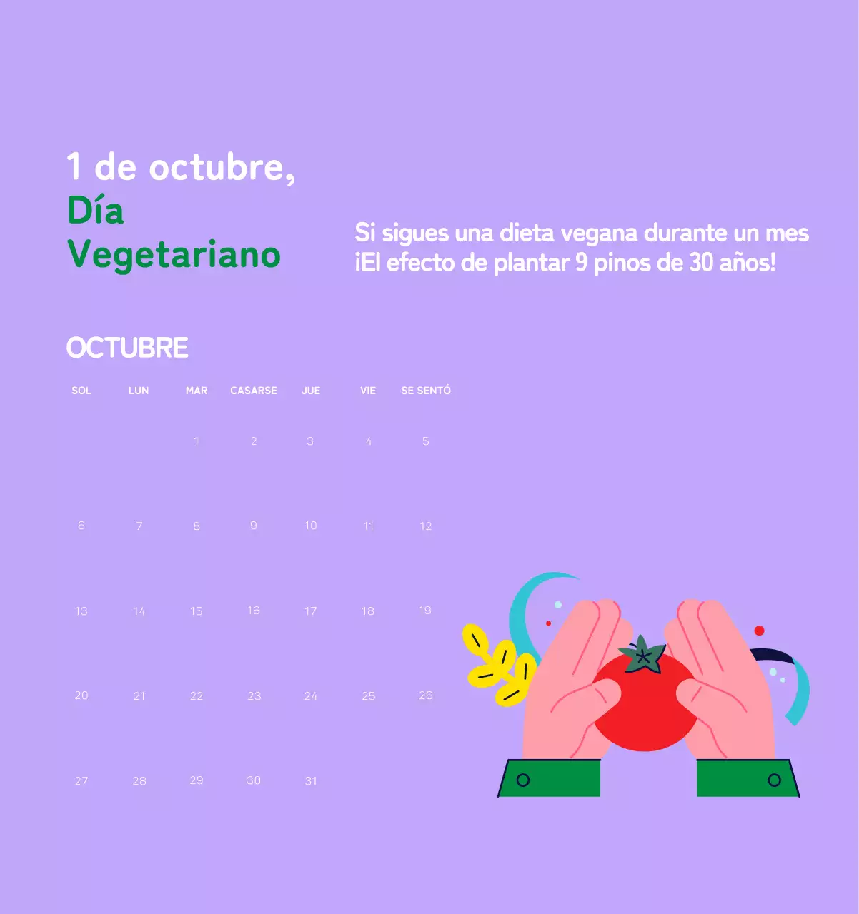 Celebra las fiestas navideñas con coloridas ilustraciones sobre las personas y el planeta.