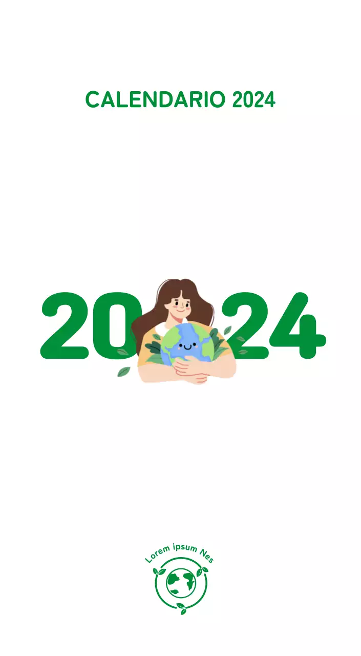 Celebra las fiestas navideñas con coloridas ilustraciones sobre las personas y el planeta.