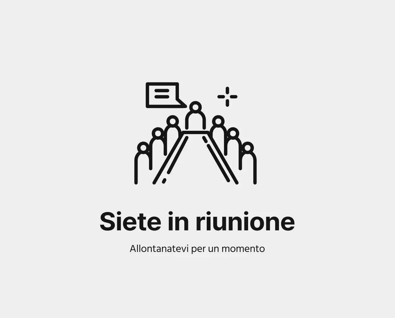 Un semplice calendario aziendale in grigio