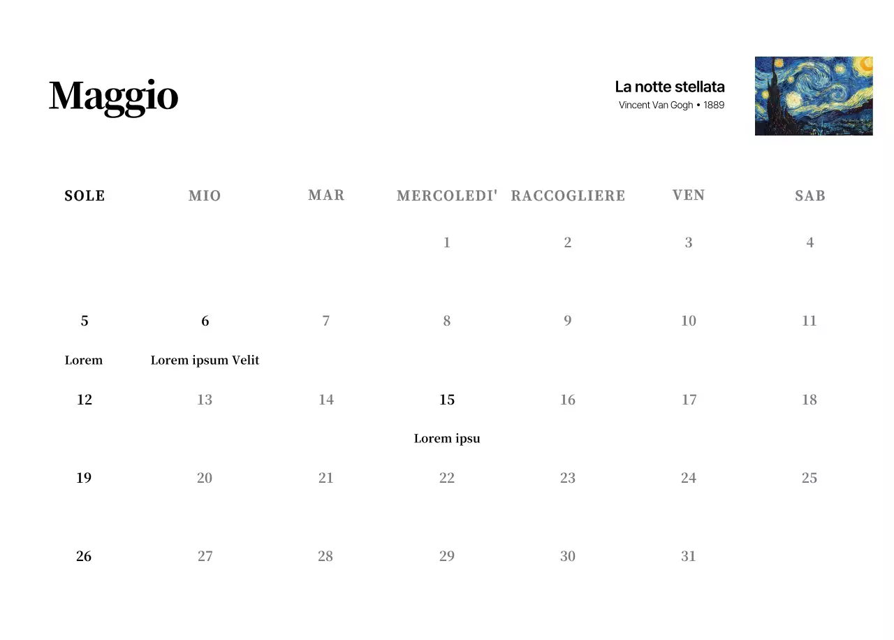 Un capolavoro semplice e classico in nero e grigio