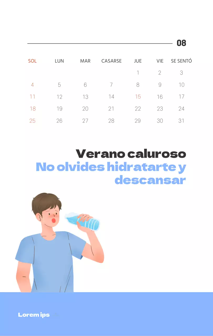 Un hospital festivo con ilustraciones de temática sanitaria y familiar y acentos de color
