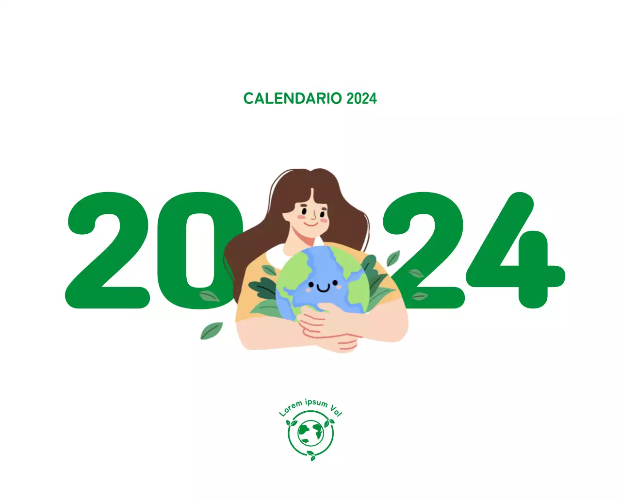 Celebrazione delle festività natalizie con illustrazioni colorate di persone e del pianeta.