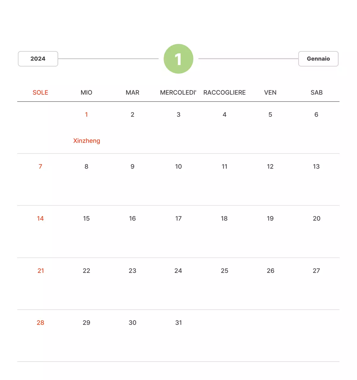 Calda fotografia di paesaggio con colori pastello