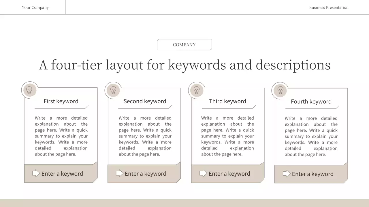 Beige Modern Business Presentation