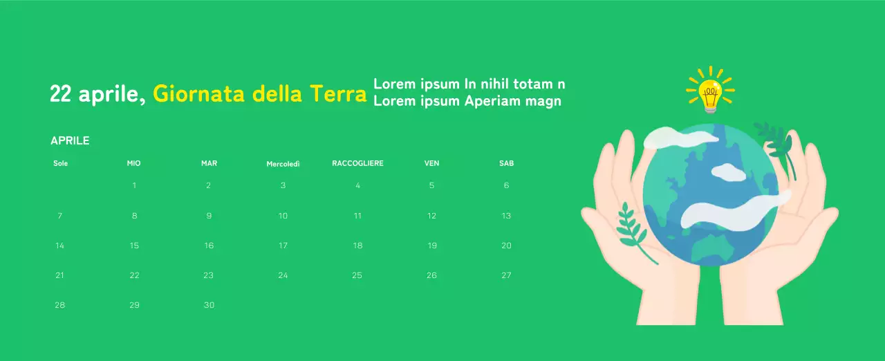 Celebrazione delle festività natalizie con illustrazioni colorate di persone e del pianeta.