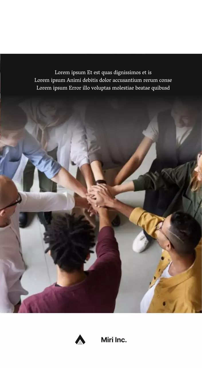 Ein einfacher Unternehmenskalender in Grau