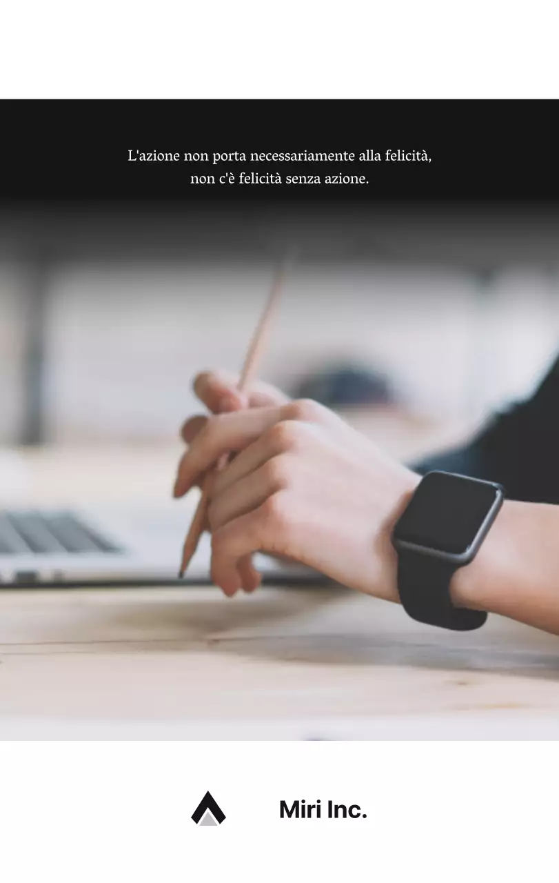 Un semplice calendario aziendale in grigio